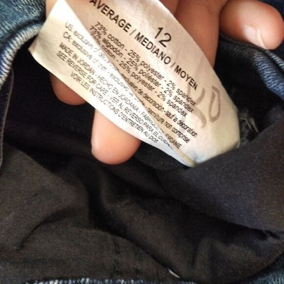 Gloria Vanderbilt Jeans Womens 12 Blue Denim Straight Leg - Picture 7 of 10